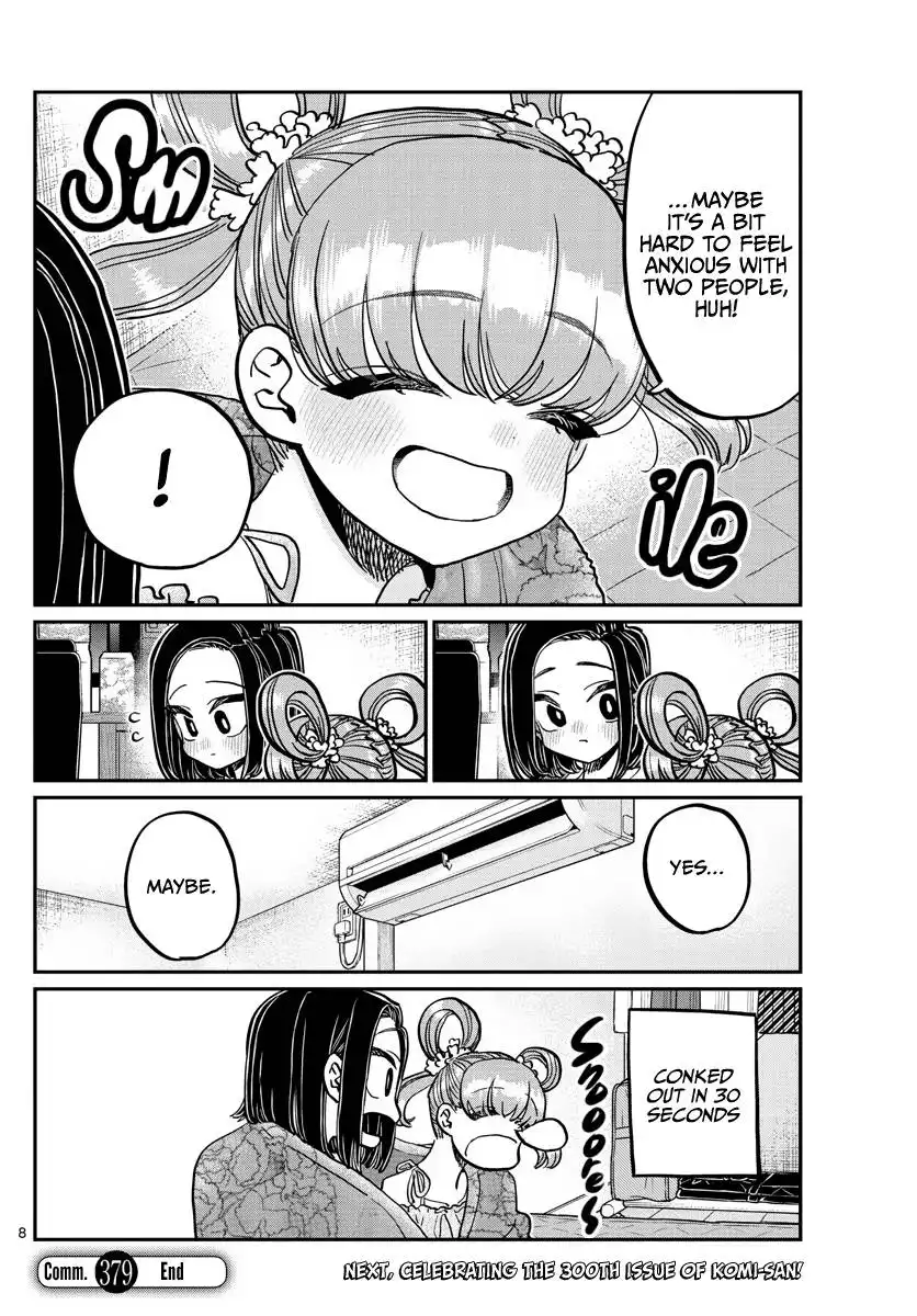 Komi-san wa Komyushou Desu Chapter 379 8